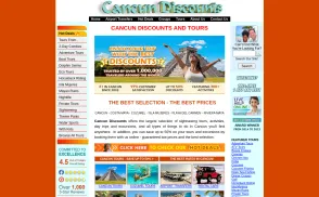 Cancun Discounts website