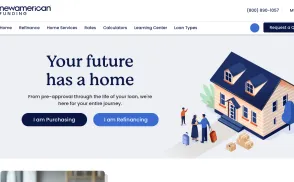 New American Funding website