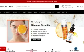Skincare Market website