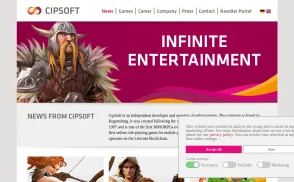 CipSoft website
