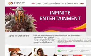 CipSoft website