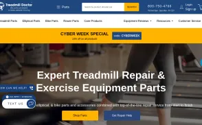 Treadmill Doctor website