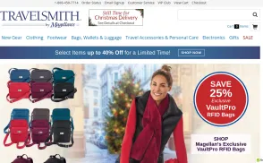 TravelSmith Outfitters website