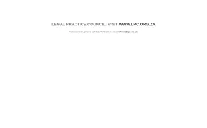 The Cape Law Society website