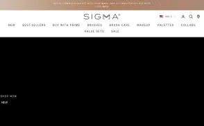 Sigma Beauty website