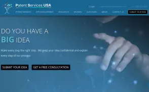 Patent Services USA website