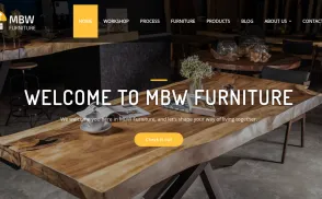 MBW Furniture website