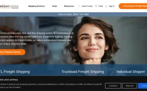 FreightCenter website