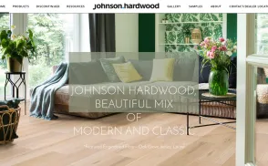 Johnson Hardwood website