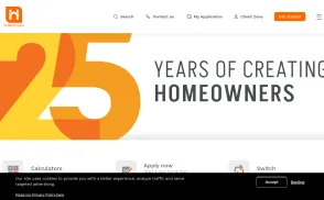 SA Home Loans website