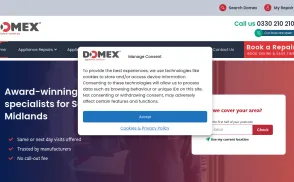 Domex website