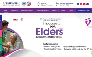 PRS Hospital website