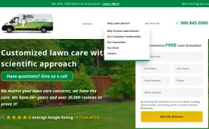 Lawn Doctor website