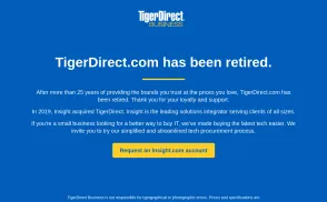 TigerDirect Business website