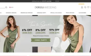 Dorris Wedding website