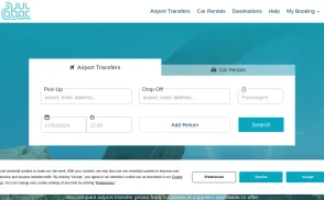 Airports Taxi Transfers website