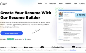 Resume-Now website