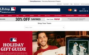 MLBShop.com / Fanatics Retail Group North website