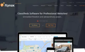 Flynax Classifieds Software website