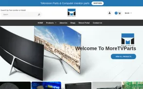 MoreTVParts website