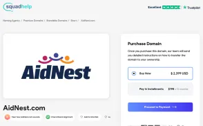 Aidnest website