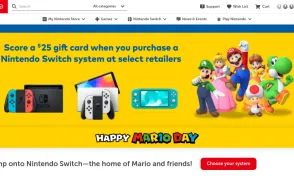 Nintendo website
