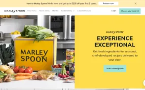 Marley Spoon website