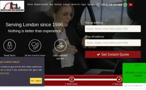 Minicab For London / Minicabs UK website