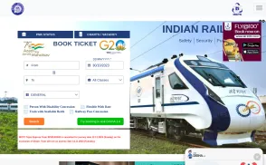 Indian Railway Catering and Tourism Corporation [IRCTC] website