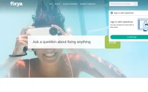 Fixya website