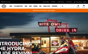 Harley Davidson website