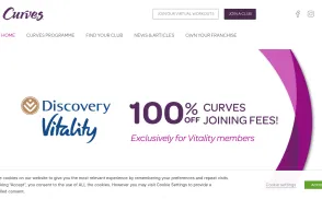 Curves International website