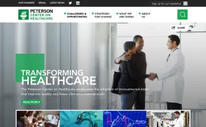 Peterson Center on Healthcare / PetersonHealthcare.org website