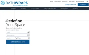 BathWraps website