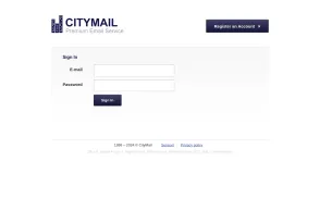 Citymail.org website
