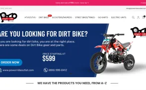 Power Ride Outlet [PRO] website
