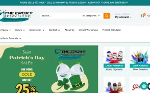 The Epoxy Resin Store website