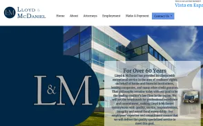 Lloyd & McDaniel website