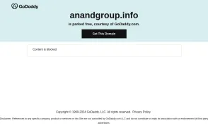 Anand Organics / Anand Group website