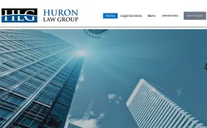 Huron Law Group website