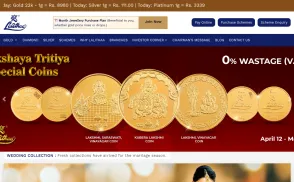 Lalitha Jewellery website