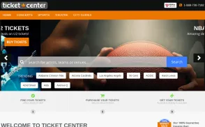 TicketCenter.com website