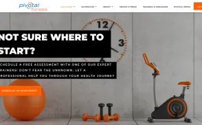Pivotal Fitness website