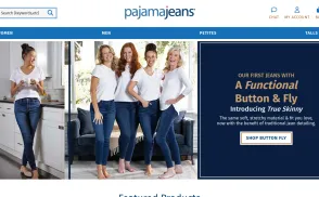 Pajama Jeans website