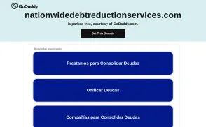 Nationwide Debt Reduction Services website