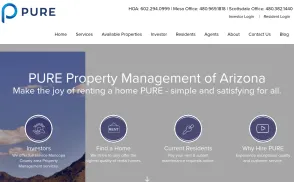Bennett Property Management website