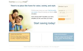 Home Savings Mall website