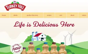 Turkey Hill Dairy website