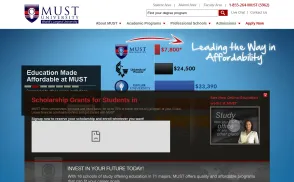 Must University website