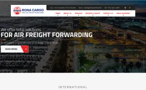 Rona Cargo website